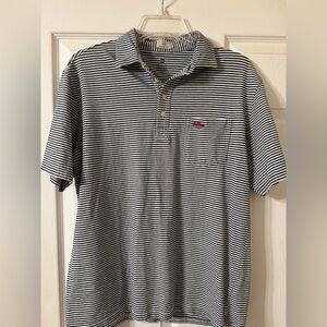 Johnny-O Men's Ole Miss Striped Polo Shirt